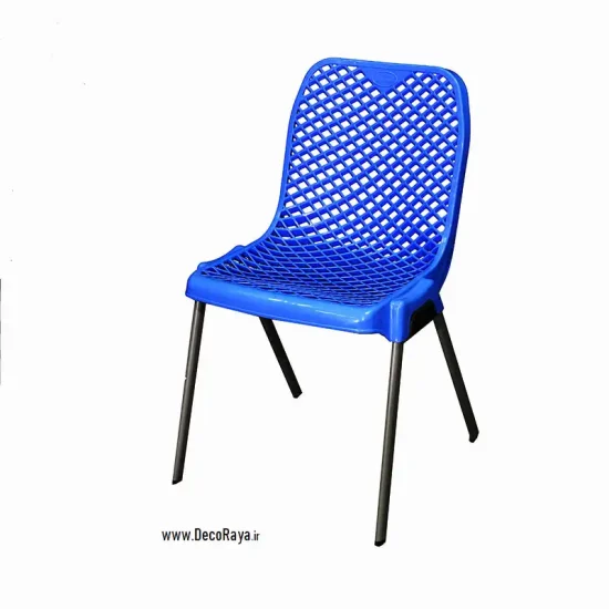 Blue-Metal-base-chair-882 صندلی پایه فلزی 882 آبی