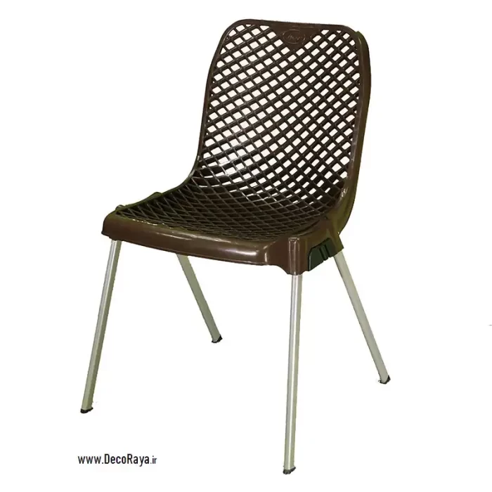 صندلی پایه فلزی 882 قهوه ای