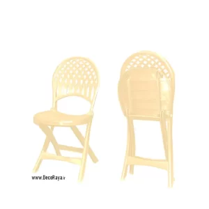 صندلی تاشو 857 کرم