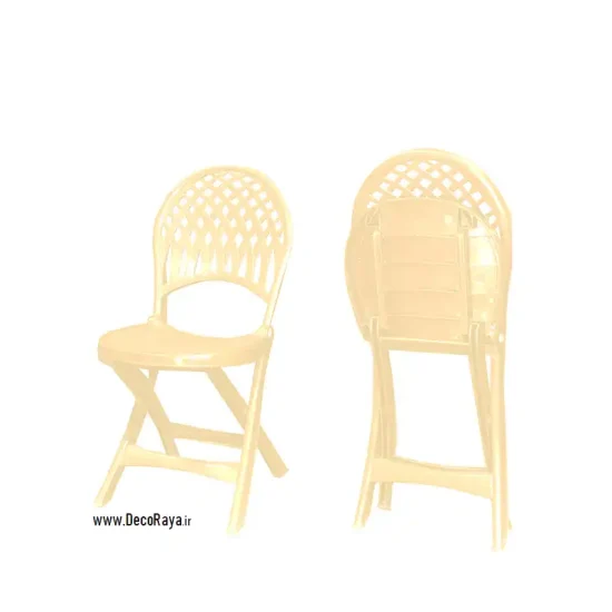 صندلی تاشو 857 کرم