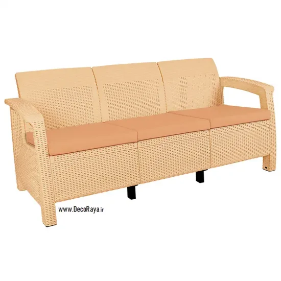 مبل حصیری سه نفره - Image 21