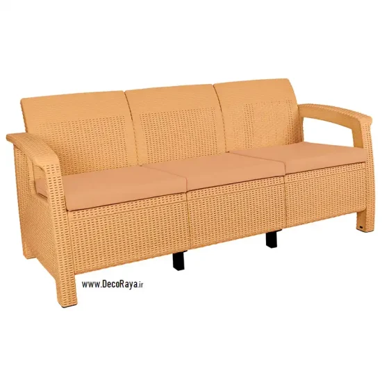 مبل حصیری سه نفره - Image 16