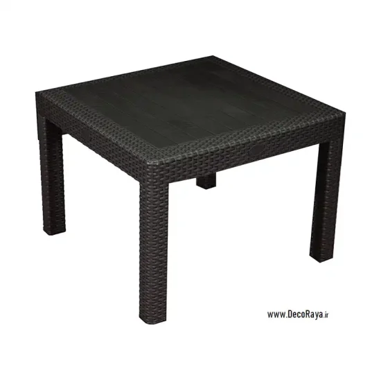 میز جلو مبلی حصیری مربع نوک مدادی 423