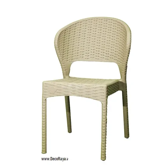 صندلی حصیری بدون دسته 972 طوسی