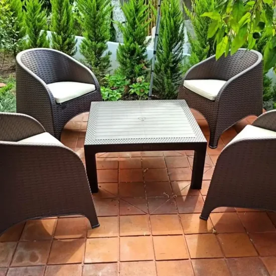 Wicker sofa 890 PICTURE مبل حصیری 890