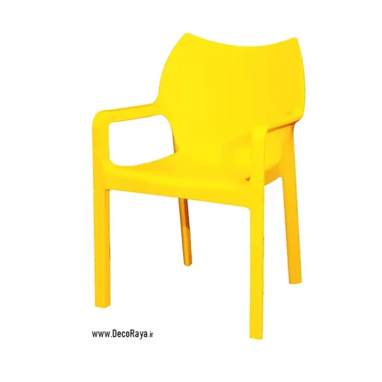 صندلی مدرن زرد 994