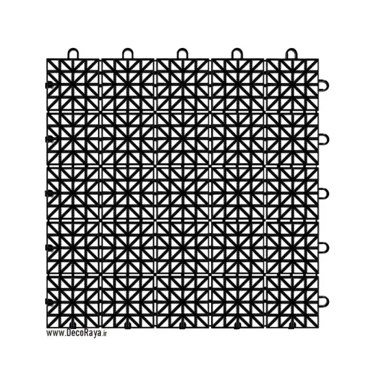 Black-Nisha-Tile کفپوش تایل نیشا مشکی
