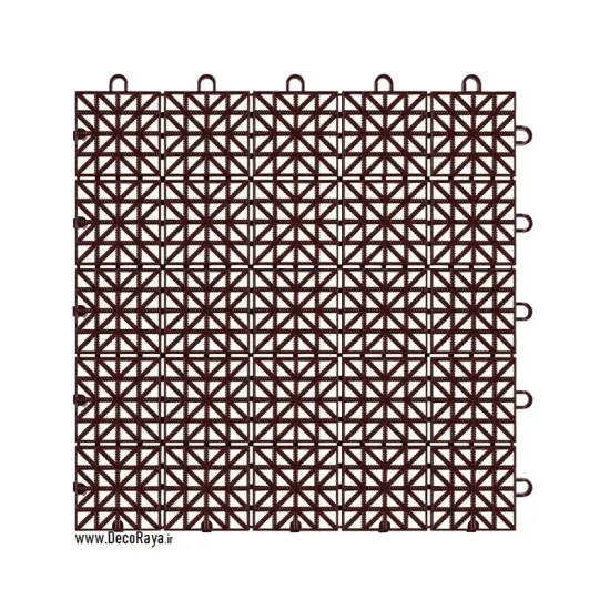 Light-Brown-Nisha-Tile کفپوش تایل نیشا قهوه ای روشن