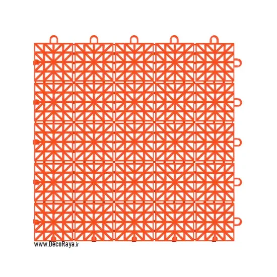 Orange-Nisha-Tile کفپوش تایل نیشا نارنجی