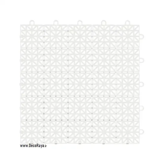 White-Nisha-Tile کفپوش تایل نیشا سفید