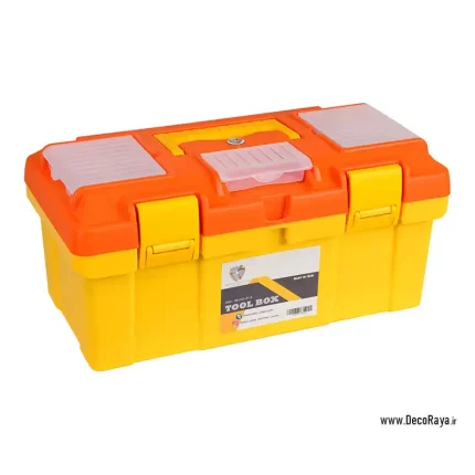 جعبه ابزار یاشیک بزرگ زرد نارنجی