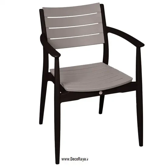 صندلی تینا طوسی سیر-مشکی