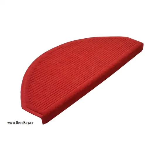 روپله ای فرم دار موکتی قرمز