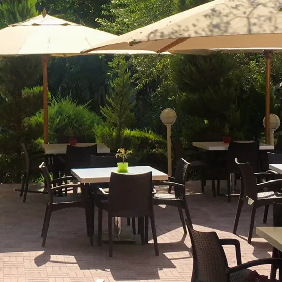 صندلی بامبو دسته دار نظری