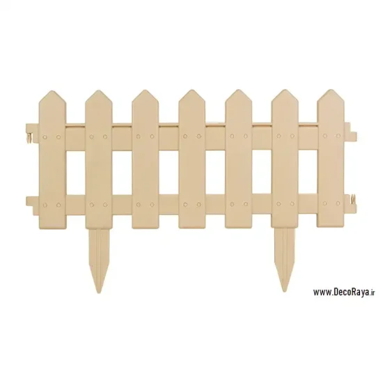حصار نرده باغچه پلاستیکی کد1 - Image 4