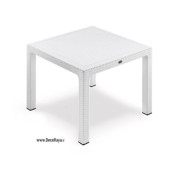 میز مربع روتن بوستون 90*90 - Image 3