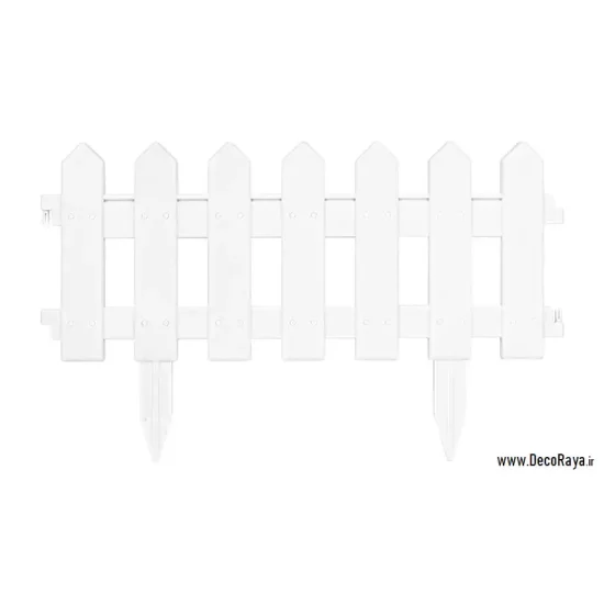 حصار نرده باغچه پلاستیکی کد1 - Image 5