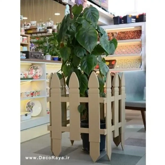 garden fence1 حصار دور باغچه
