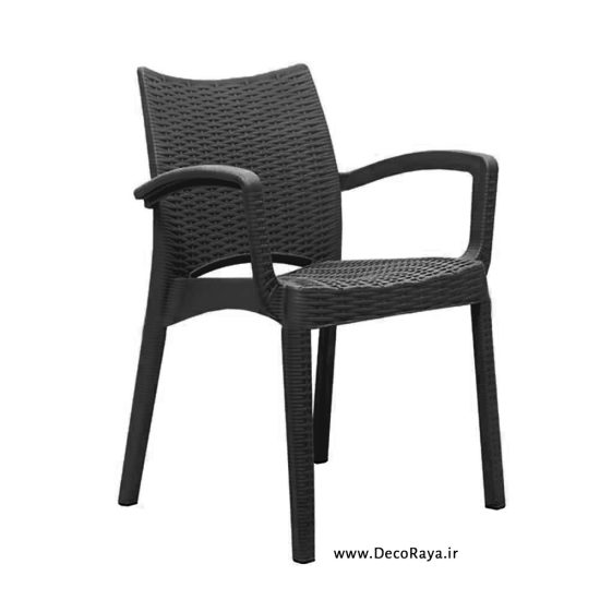 صندلی بامبو دسته دار بامبو