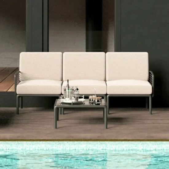 Komodo three-seater sofa picture مبل سه نفره کومودو نظری