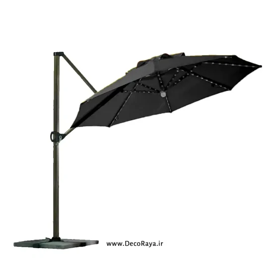 Gray umbrella canopy سایبان چتر طوسی تکنو ویلا