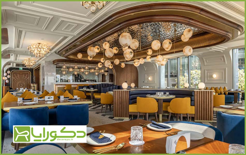 طراحی دکوراسیون رستوران