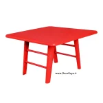 رنگ قرمز میز کودک تیکا