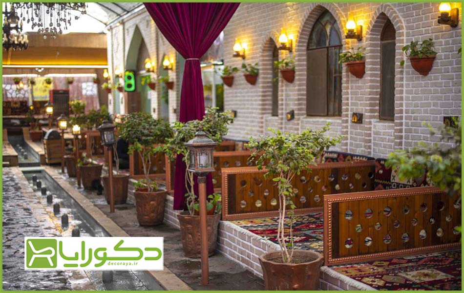 طراحی دکوراسیون رستوران به سبک سنتی