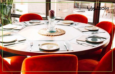 میز گرد بهتر است یا مستطیل