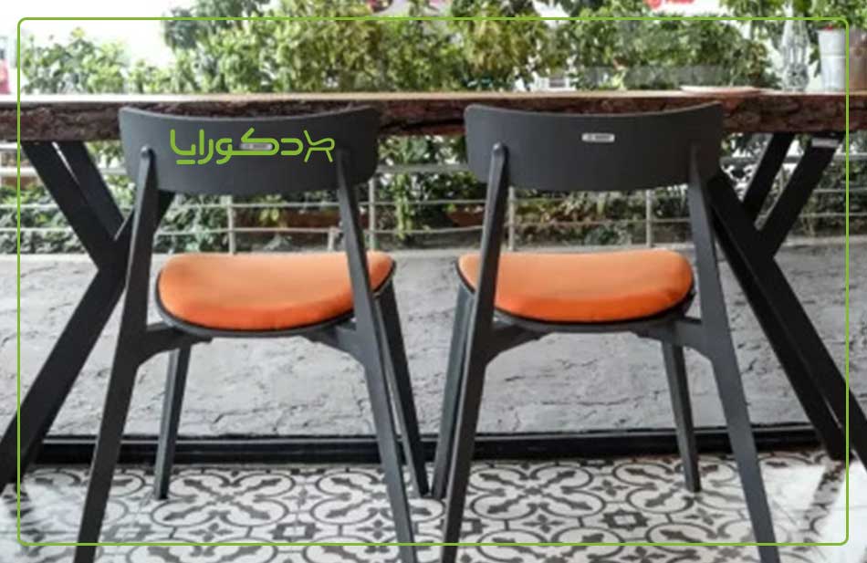 خرید صندلی برای فضای آزاد کافه رستوران