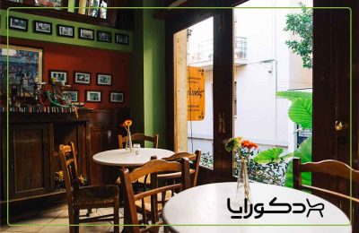 میز و صندلی مناسب کافی شاپ سنتی