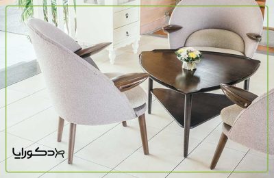 میز و صندلی های مناسب کافی شاپ مدرن