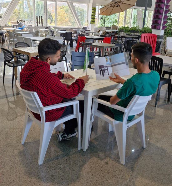 میز و صندلی جاسمین