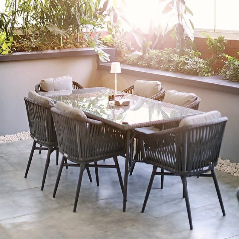 میز وصندلی شش نفره موناکو بورنووی