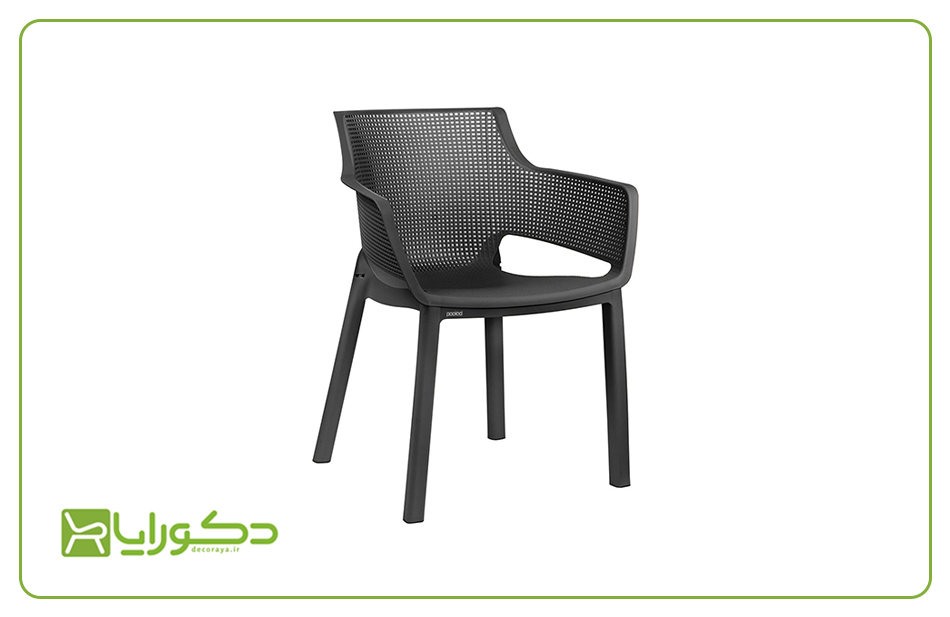 صندلی پلاستیکی تیارا پولاد