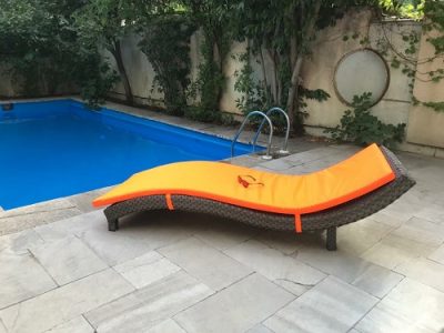 تخت استخر مارس با تشک | دکورایا