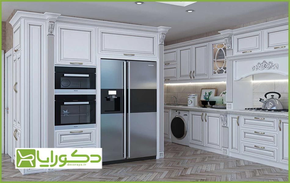 طراحی آشپزخانه کلاسیک