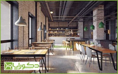 دکور رستوران مدرن